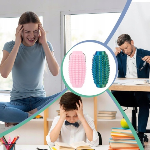 Brelok Antystresowy Fidget z Kolcami 2 szt Sensoryczny ADHD BOXOB