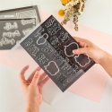 Koperty PVC do Przechowywania 30 szt. 23,5x17,5 cm Zamykane Organizer