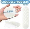Łatki Naprawcze TPU 12 szt. Wodoodporne do Basenu Materaca Pontonu 8 cm