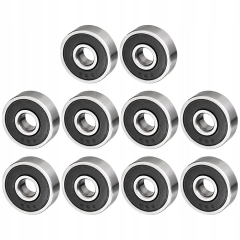 Łożyska Kulkowe 626-2RS 6x19x6 mm 10 szt. Dwustronnie Uszczelnione