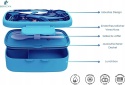Lunchbox Dziecięcy Bento ze Sztućcami Pojemnik na Drugie Śniadanie