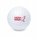 Piłki golfowe POLISH GOLF 3 szt do gry na trening zestaw White Bird II