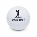 Piłki golfowe POLISH GOLF 3 szt do gry na trening zestaw White Bird II