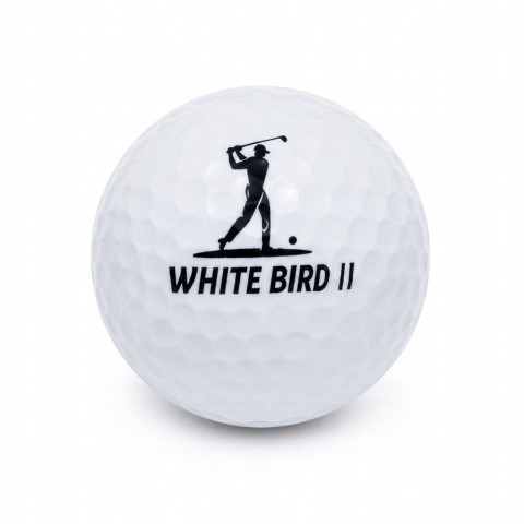 Piłki golfowe POLISH GOLF 3 szt do gry na trening zestaw White Bird II