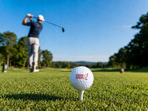 Piłki golfowe POLISH GOLF WHITE BIRD II, dwuwarstwowe, białe 12 szt