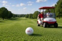 Piłki golfowe POLISH GOLF WHITE BIRD III, trójwarstwowe, białe 12 szt,