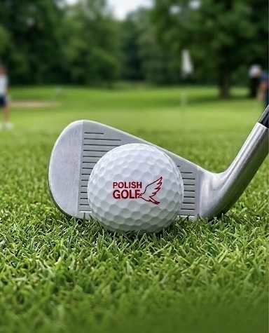 Piłki golfowe POLISH GOLF WHITE BIRD III, trójwarstwowe, białe, 3 szt.