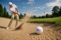 Piłki golfowe POLISH GOLF WHITE BIRD III, trójwarstwowe, białe, 3 szt.