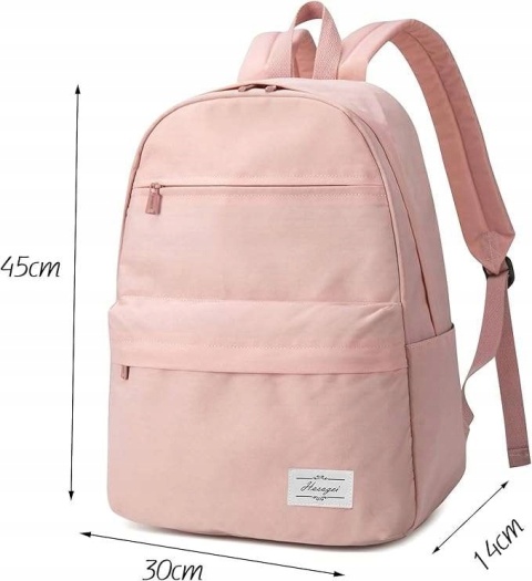 Plecak Szkolny Laptop 15,6'' Wodoodporny Turystyczny Miejski Czarny