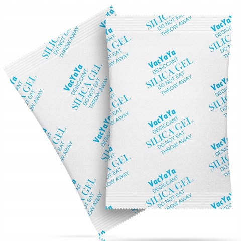 Pochłaniacz Wilgoci Silica Gel Spożywczy 5x100g Saszetki do Żywności