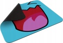 Podkładka pod Mysz Emoji Niebieska Buźka 200x240 mm Antypoślizgowa