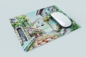Podkładka pod Mysz Retro Miasteczko 200x240 mm Antypoślizgowa Gaming