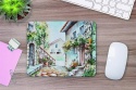 Podkładka pod Mysz Retro Miasteczko 200x240 mm Antypoślizgowa Gaming