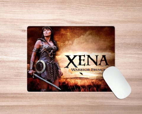 Podkładka pod Mysz Xena Wojownicza Księżniczka 21x18 cm Antypoślizgowa