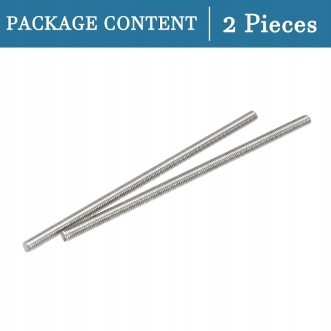 Pręt Gwintowany M6x150 mm Stal Nierdzewna A2 304 Pełny Gwint 2 szt.