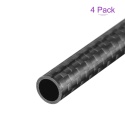 Rurki z Włókna Węglowego 8x6x330 mm 4 szt. Karbon 3K Błyszczące RC