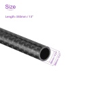 Rurki z Włókna Węglowego 8x6x330 mm 4 szt. Karbon 3K Błyszczące RC