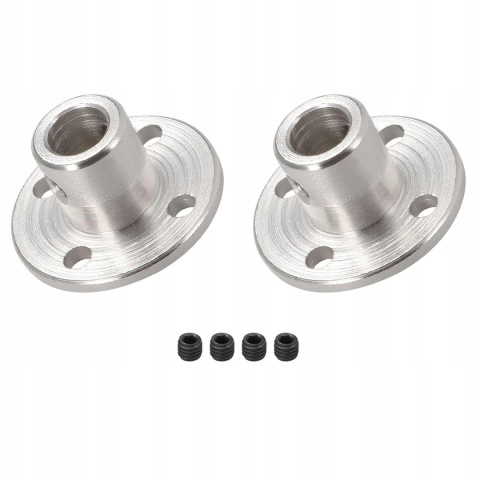 Sprzęgło Wału Kołnierzowe 6 mm Aluminiowe 2 szt. do RC CNC DIY M3