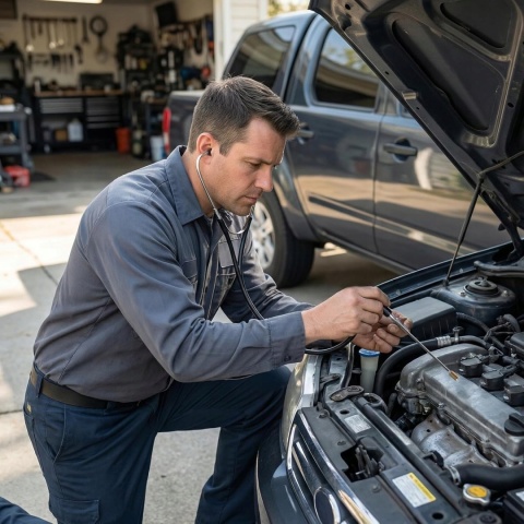 Stetoskop Mechaniczny Samochodowy Diagnostyczny Silnika Łożysk Zestaw