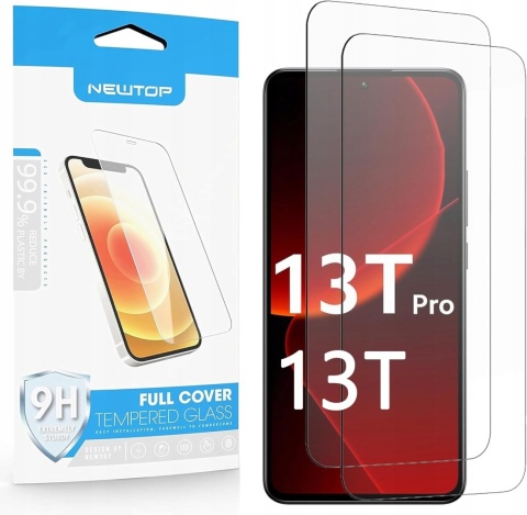 Szkło Hartowane Xiaomi 13T 13T Pro 9H 0,33 mm 2 szt. Ochronne HD
