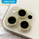 Szkło na Aparat iPhone 14 Pro 14 Pro Max Błękitne 3 szt. Glitter 9H