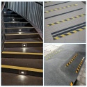 Taśma Antypoślizgowa Czarna 5 cm x 10 m PVC na Schody Podłogi Rampy