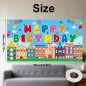 Tło Urodzinowe Happy Birthday 180x100 cm Baner Foto Dekoracja SAVITA