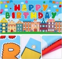 Tło Urodzinowe Happy Birthday 180x100 cm Baner Foto Dekoracja SAVITA