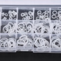 Zestaw Oringów Silikonowych Białe Uszczelki O-Ring 225 szt. Hydraulika