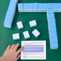 Znacznik Linii Mahjong 4 szt. Pomoc do Gry Wskaźnik Kart Mahjong Fiolet
