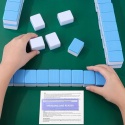 Znacznik Linii Mahjong 4 szt. Pomoc do Gry Wskaźnik Kart Mahjong Fiolet