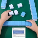 Znaczniki Linii Mahjong 4 szt. Czytnik Kart Pomoc do Gry Niebieskie