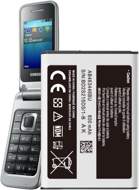 Bateria AB463446BU Samsung GT-C3520 E250 E1070 C3300 800mAh Nowa