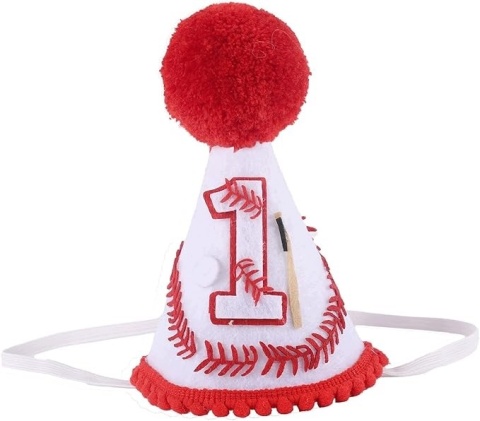 Czapeczka Urodzinowa Roczek Baseball 1 Urodziny Dziecka Sesja Foto