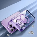 Etui Sheheme do iPhone 14 Pro MagSafe, wojskowa ochrona przezroczyste
