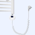 Grzejnik łazienkowy elektryczny 900W 164x60 SONNI biały termostat
