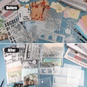 Koperty do Wykrojników Stempli Scrapbookingu PP 18x13cm 50 sztuk