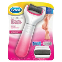 Scholl Expert Care elektroniczny pilnik do stóp (różowy)