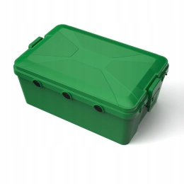 Skrzynka hermetyczna IP54 na przedłużacz ogrodowy basen kosiarka 32×21×13cm