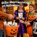 Tatuaże Zmywalne Świecące Halloween dla Dzieci 250 szt Naklejki Glow