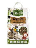 Żwirek Drewniany Zbrylający Gatto Bello 5L Naturalny EKO
