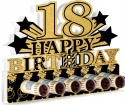 18 Urodziny Drewniana Kartka Prezent na Pieniądze HappyBirthday 18 Lat Stół