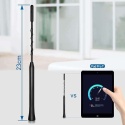 Antena samochodowa AM/FM/DAB Uniwersalna 23cm Adaptery M4 M5 M6 Czarny