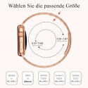 Bransoleta Pasek do Apple Watch 38 40 41 42 mm Metalowa GEARYOU Damska