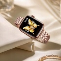 Bransoleta Pasek do Apple Watch 38 40 41 42 mm Metalowa GEARYOU Damska