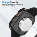 Etui Apple Watch Ultra 49mm Metal TPU Pancerne Czarne ZZDZZ