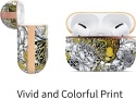 Etui do AirPods Pro 1 Generacji Twarde Lampart Piwonie Brelok Berkin Arts