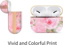 Etui do AirPods Pro 1 Generacji Twarde Ochronne Brelok Kwiaty Berkin Arts