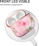 Etui do AirPods Pro 1 Generacji Twarde Ochronne Brelok Kwiaty Berkin Arts