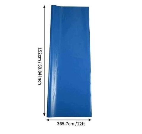 Folia samochodowa Wodoodporna folia tuningowa 365,70x152cm Niebieska
